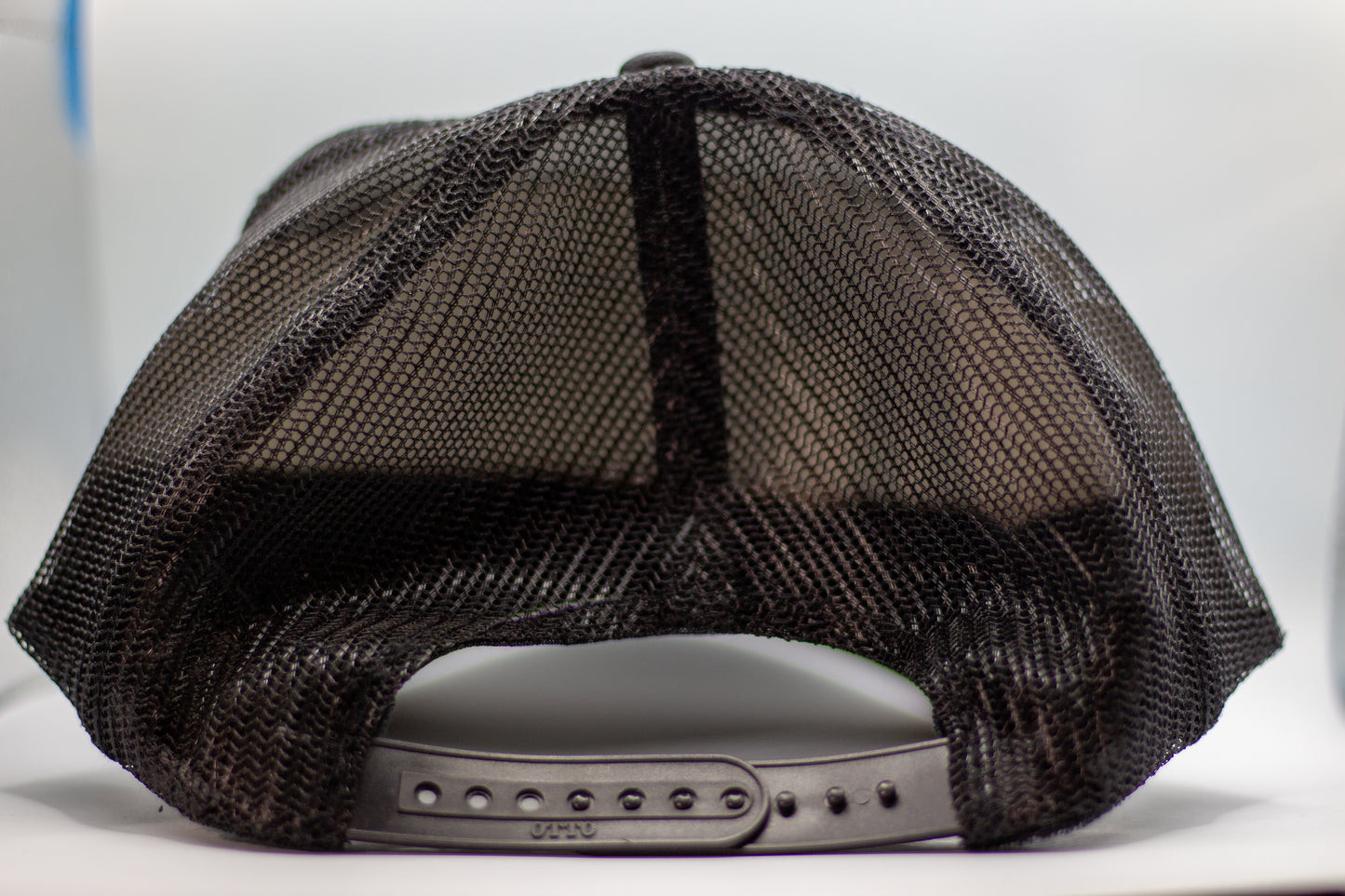 Gold Fitted Trucker Hat – Black/Gold