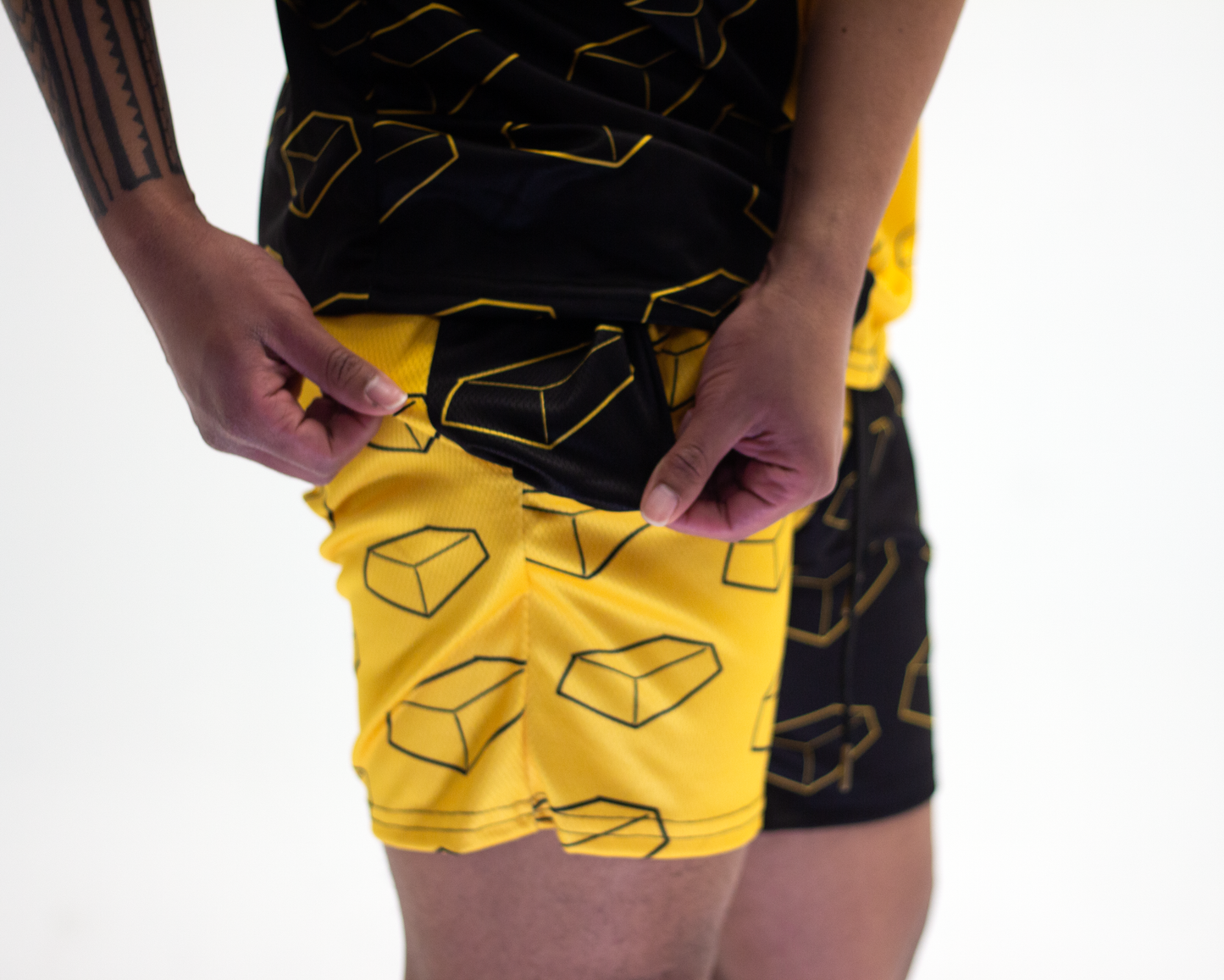 Light VS Dark Brick Shorts